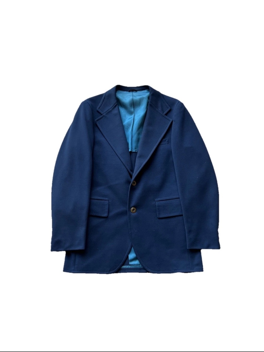 VTG Derby San Francisco Men's Blue Blazer Jacket Size 42